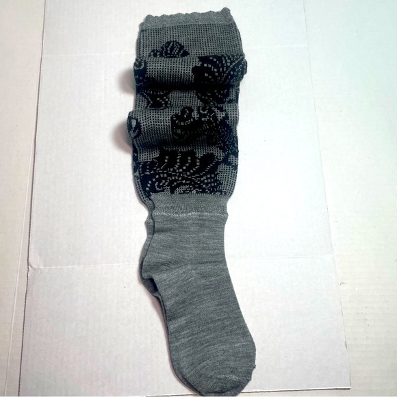 BNWT NATORI BOOT TOPPER KNEE HIGH SOCKS women’s 9-11 - Picture 2 of 15